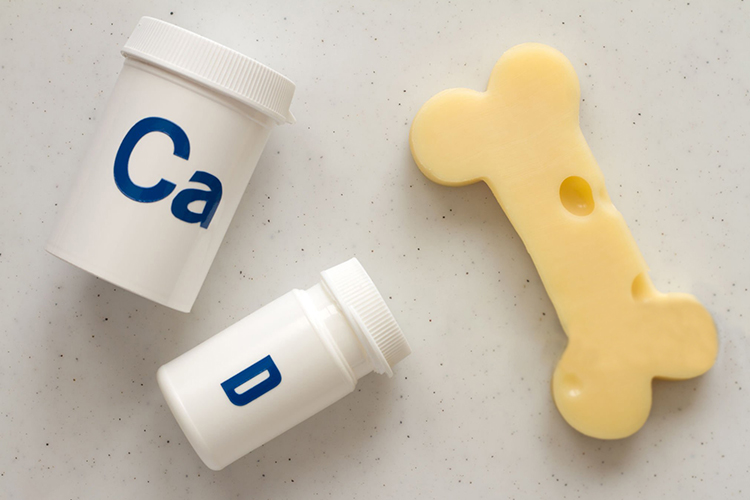 فواید مصرف کلسیم و ویتامین D